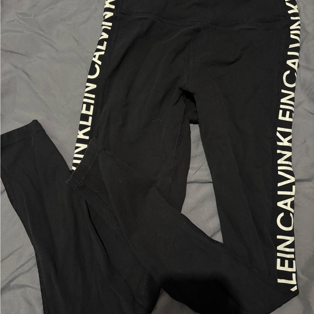 Calvin Klein Black Performance Leggings